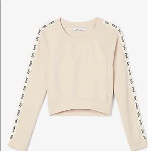 Olivia Culpo for Express GRL PWR sweatshirt